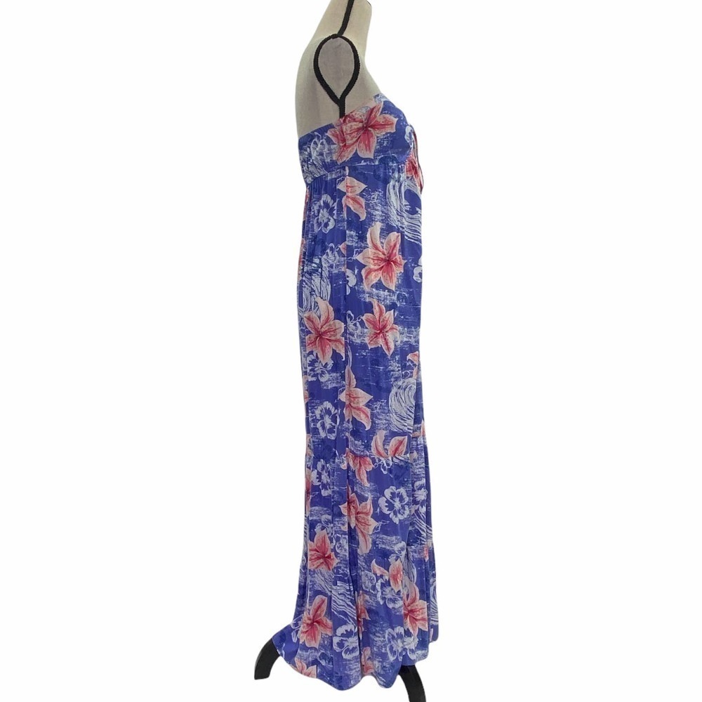MOSSIMO Supply Co Hawaiian Floral Strapless Dress - Picture 4 of 12